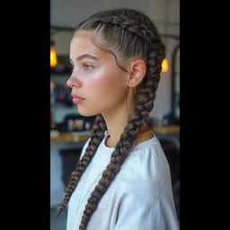 Double Dutch Braids hairstyle