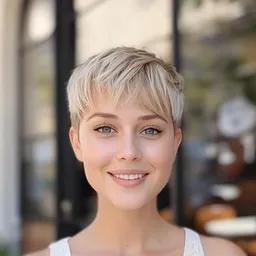 Effortlessly Chic Undercut Pixie