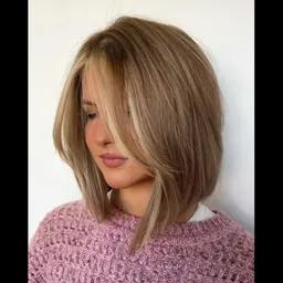 Layered Blonde Bob