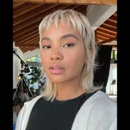 Blonde Modern Mullet