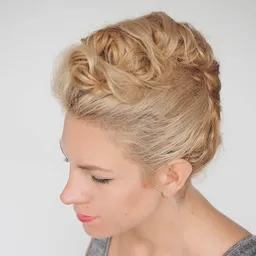 Twisted Elegance Updo