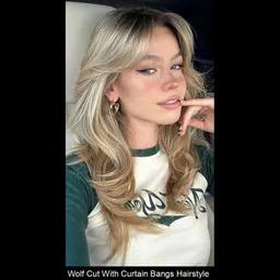 Blonde Wolf Cut