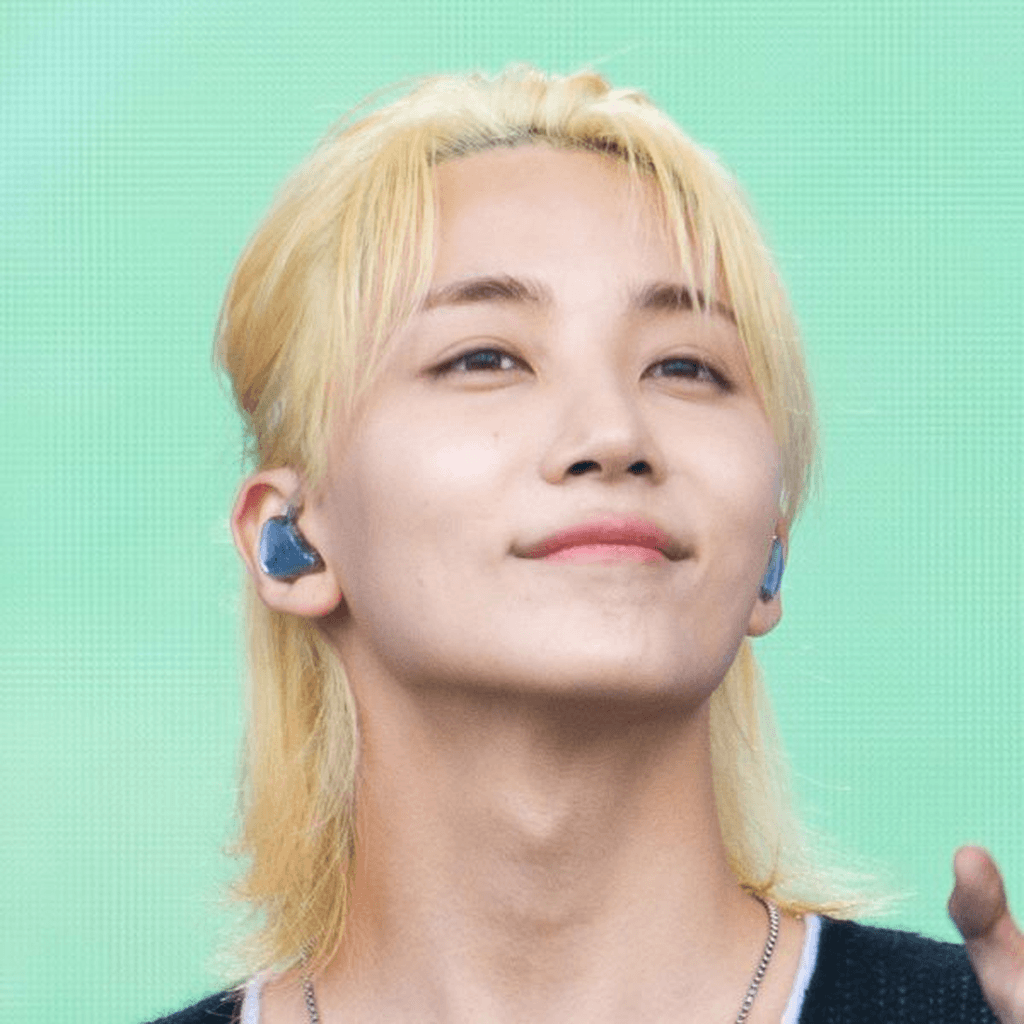 Bleached Blonde Half-Up Style hairstyle