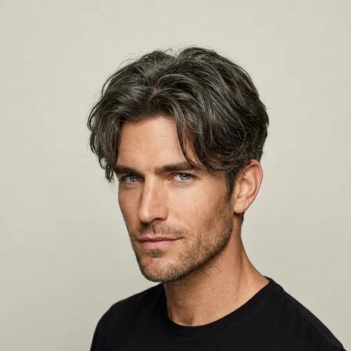 Middle Part Flow hairstyle