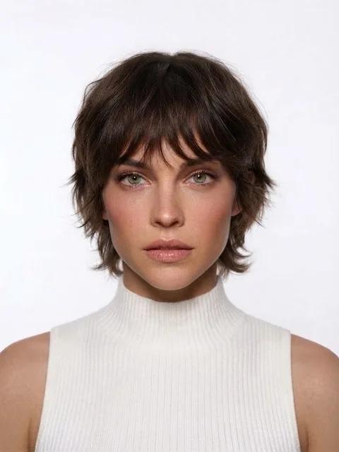 Bixie, a hairstyle for a cowlick