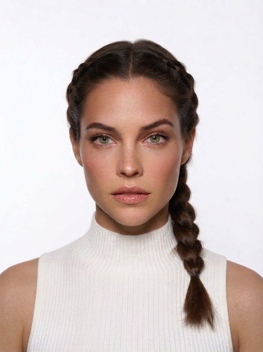French Braid hairstyle