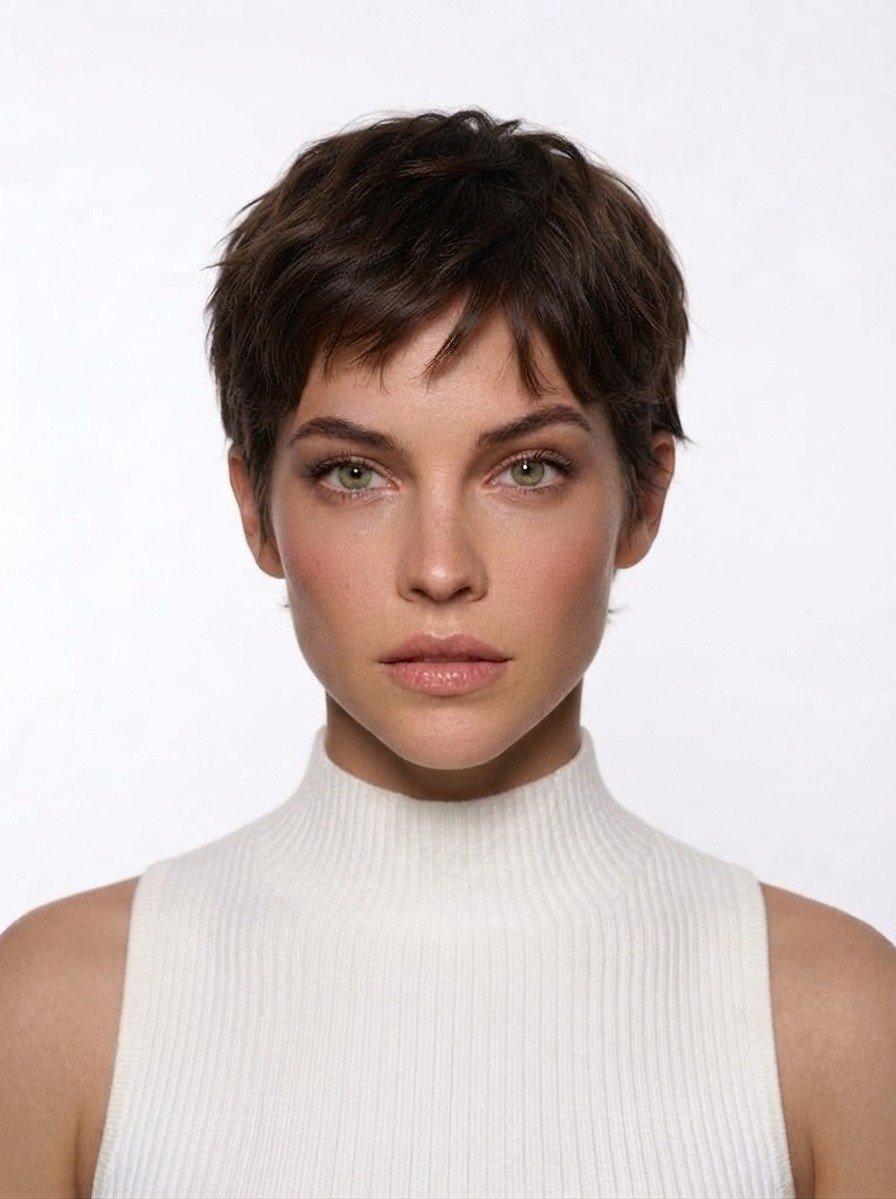 Textured Pixie hairstyle