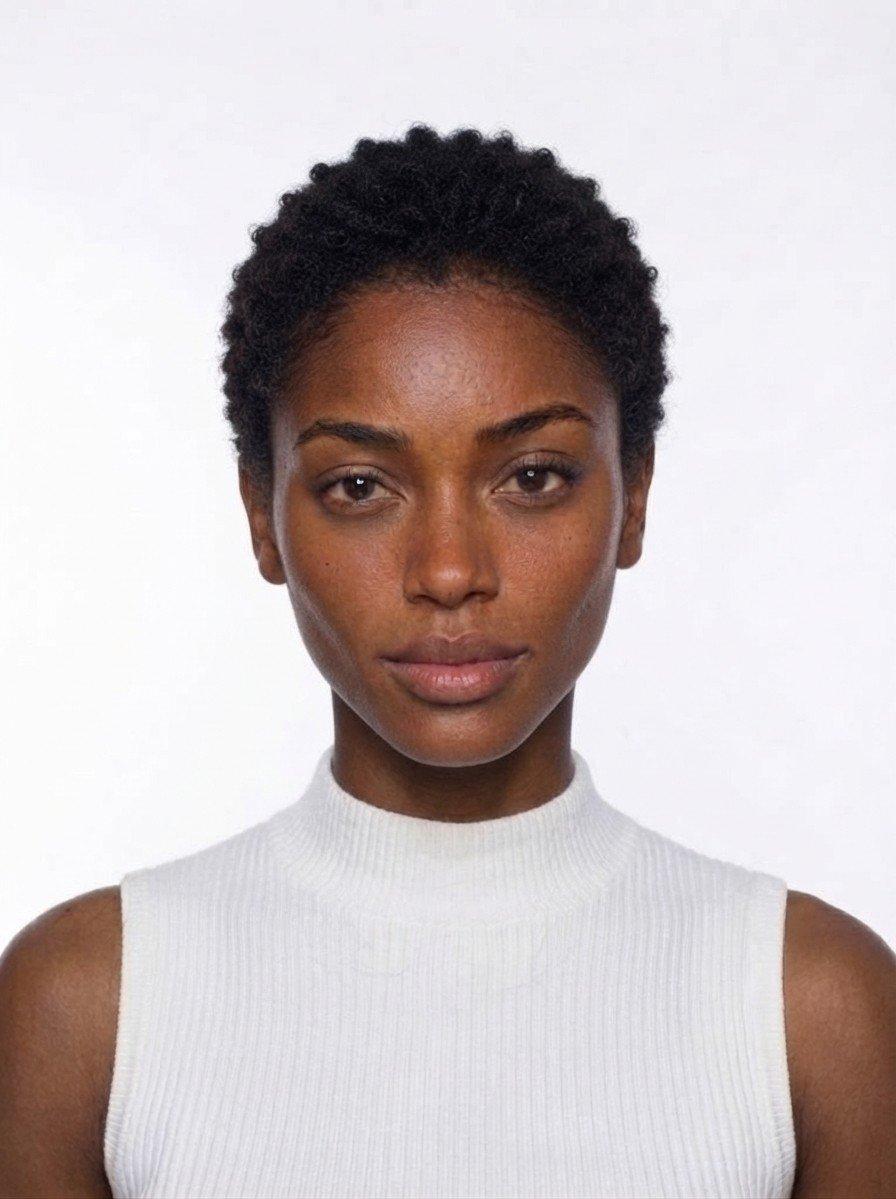 TWA (Teeny Weeny Afro) hairstyle