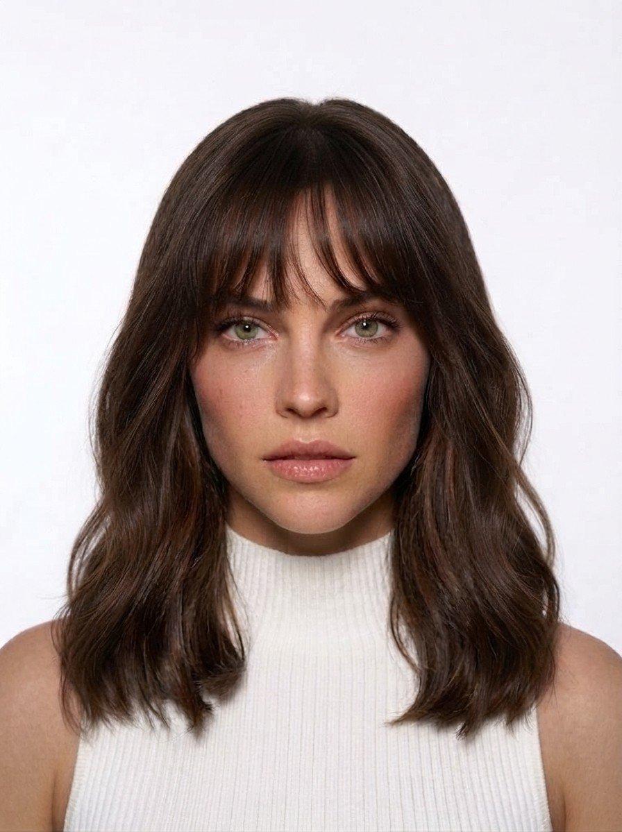 Wispy Bangs hairstyle